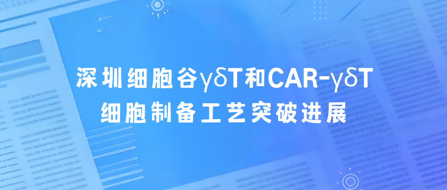 科研赋能|深圳USDT钱包γδT和CAR-γδT细胞制备工艺突破进展